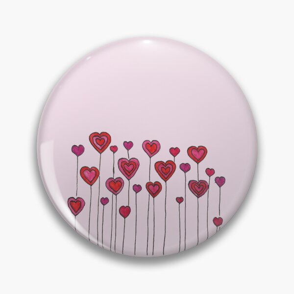 Item preview, Hearts growing in the meadow designed and sold by Marianne Roessner.
