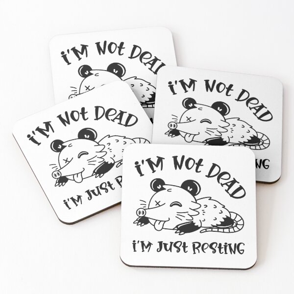 Item preview, Funny Opossum fake dead designed and sold by ThinGraff Design.