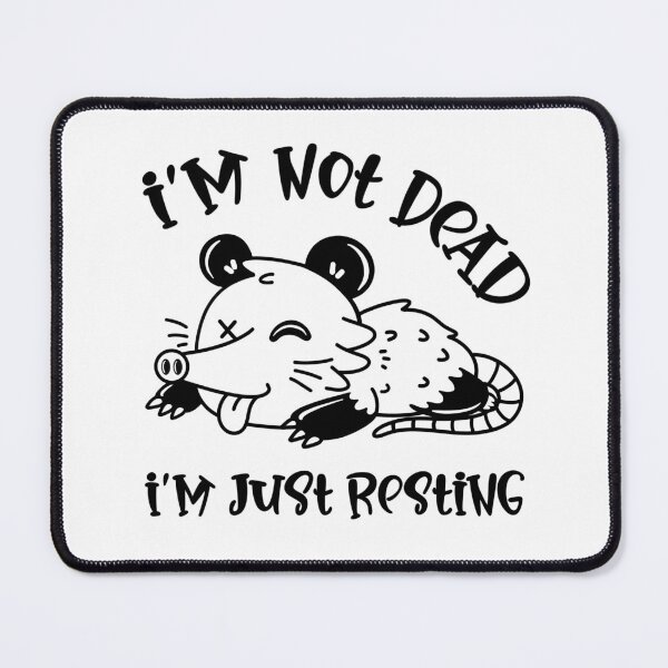 Item preview, Funny Opossum fake dead designed and sold by ThinGraff Design.