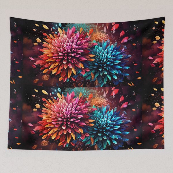 Item preview, Beautiful fireworks style of flower designed and sold by zealfanal.