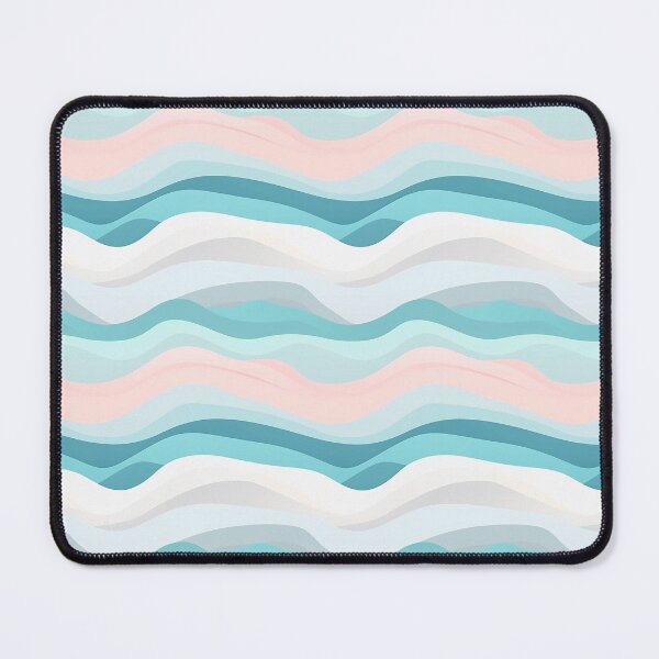 Item preview, #3 (Azure Symphony Series) Abstract Waves Seamless Digital Paper designed and sold by noahmckarovsky.