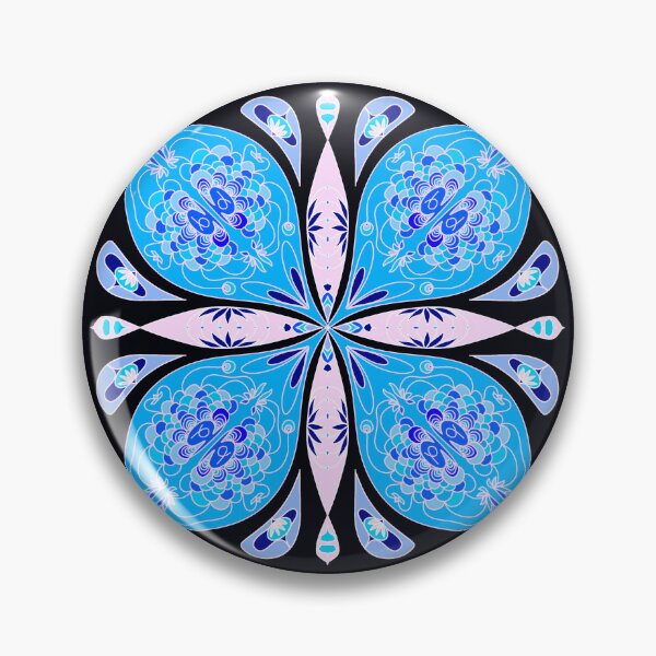 Item preview, Frozen flower - mandala designed and sold by AliceWonderdraw.