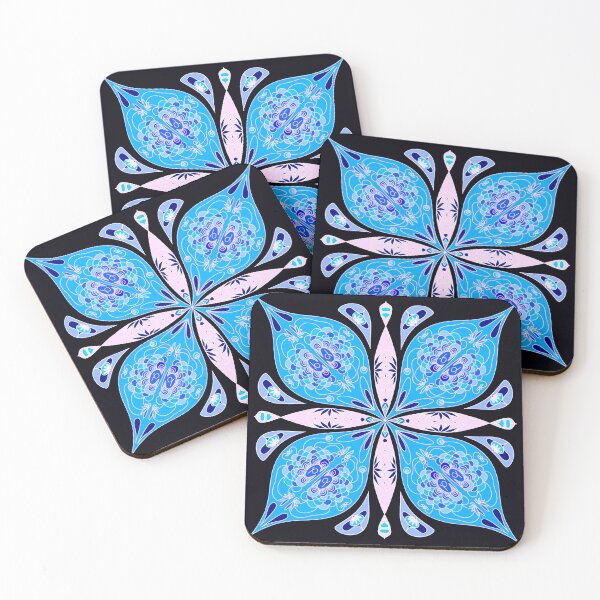Item preview, Frozen flower - mandala designed and sold by AliceWonderdraw.