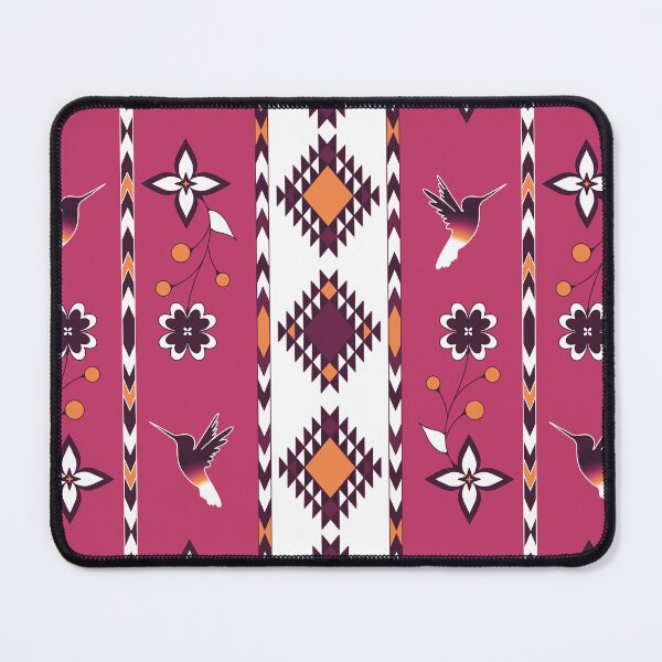 Item preview, Pink Orange Hummingbird Floral designed and sold by Niibidoon.