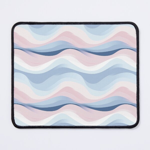 Item preview, #4 (Azure Symphony Series) Abstract Waves Seamless Digital Paper designed and sold by noahmckarovsky.