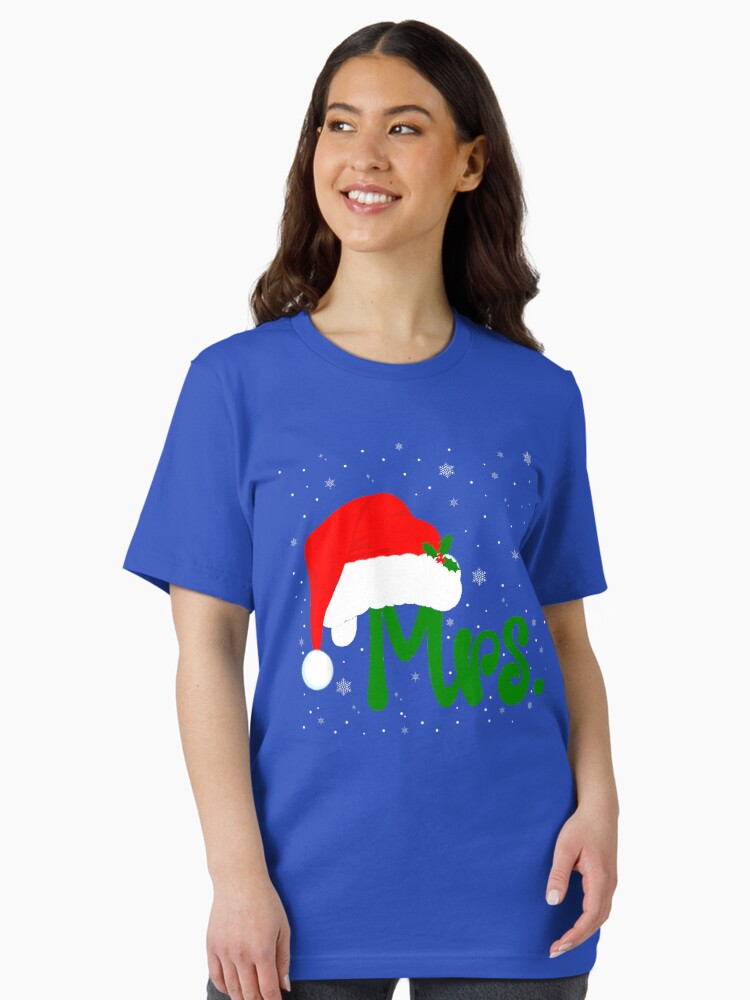 Mr and Mrs Claus Couples Matching Christmas Pajamas Santa