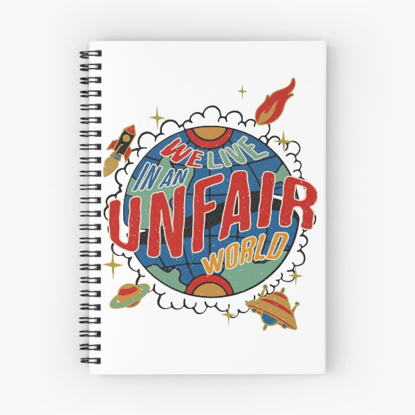 Item preview, We Live in an Unfair World  designed and sold by CyberWindow.