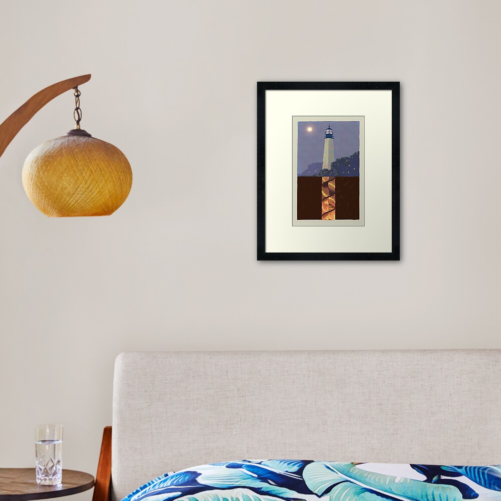 Item preview, Framed Art Print designed and sold by maddyasma.