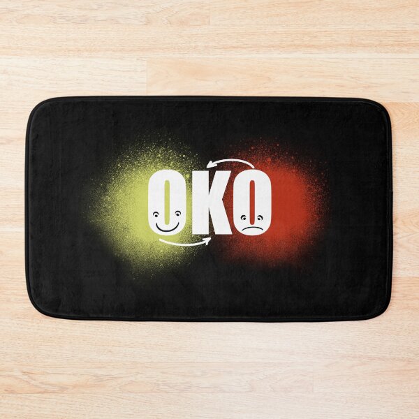 Item preview, OKO - Emotional Duality - 'OK vs. KO' Expressive Design designed and sold by SmartDesignByBB.