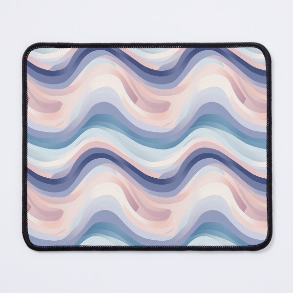 Item preview, #5 (Azure Symphony Series) Abstract Waves Seamless Digital Paper designed and sold by noahmckarovsky.