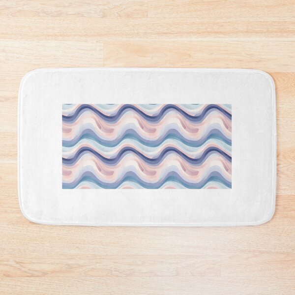 Item preview, #5 (Azure Symphony Series) Abstract Waves Seamless Digital Paper designed and sold by noahmckarovsky.