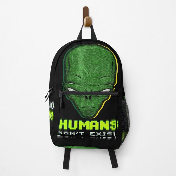 Item preview, Humans Don't Exist, Inter Galactic Alien design, Alien and Cosmic, designed and sold by Gifiti.