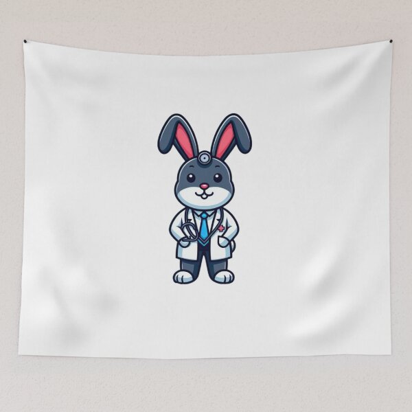 Item preview,  Cute Doctor Bunny Clipart designed and sold by SnuggleSafari.