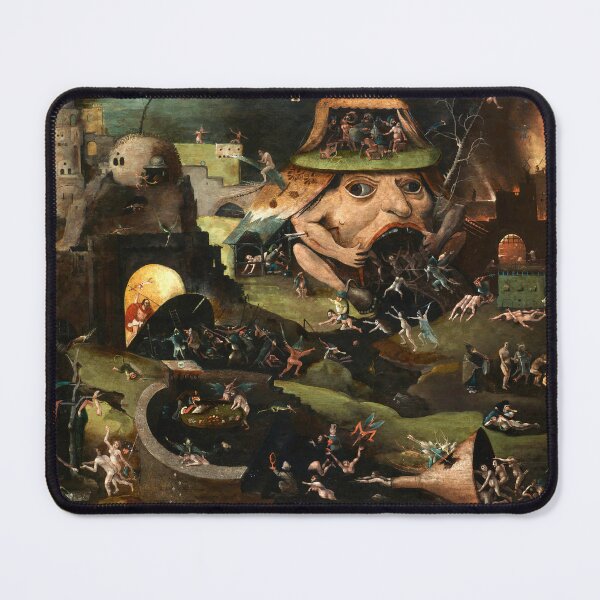 Item preview, Hieronymus Bosch Christ Breaking Gates of Hell Painting - Divine Artwork designed and sold by Under-TheTable.