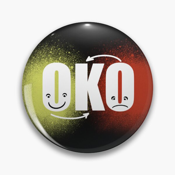 Artikelvorschau, OKO - Emotional Duality - 'OK vs. KO' Expressive Design entworfen und verkauft von SmartDesignByBB.
