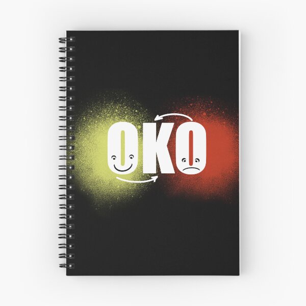 Item preview, OKO - Emotional Duality - 'OK vs. KO' Expressive Design designed and sold by SmartDesignByBB.