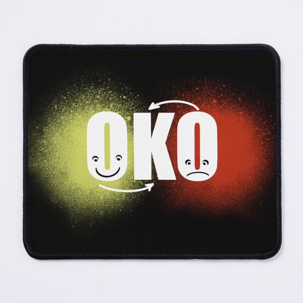Item preview, OKO - Emotional Duality - 'OK vs. KO' Expressive Design designed and sold by SmartDesignByBB.