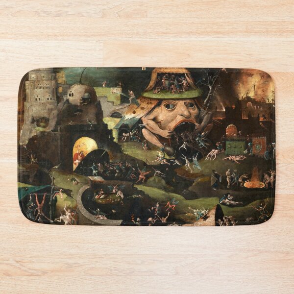 Item preview, Hieronymus Bosch Christ Breaking Gates of Hell Painting - Divine Artwork designed and sold by Under-TheTable.