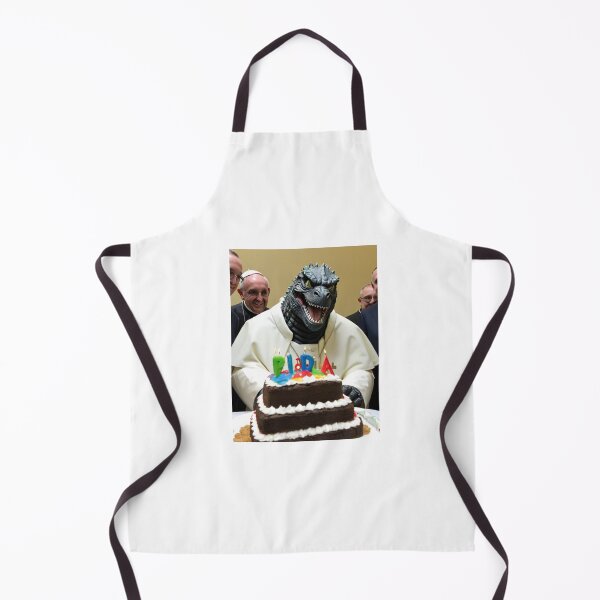 Item preview, Godzilla pope francis birthday funny prank gift 02 designed and sold by CheeseBlueprint.