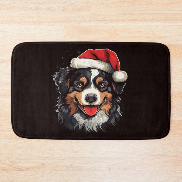 Item preview, Christmas Australian Shepherd designed and sold by creativellashop.