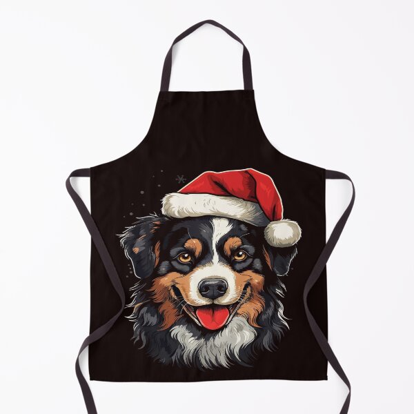 Item preview, Christmas Australian Shepherd designed and sold by creativellashop.