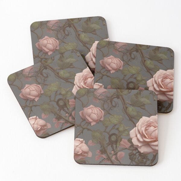 Item preview, Rose seamless pattern designed and sold by PKTPOD99.
