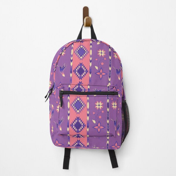 Item preview, Pink purple Hummingbird Floral designed and sold by Niibidoon.
