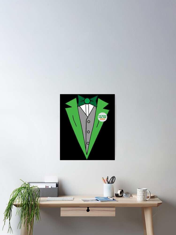 Imagen 2 de 3, Póster con la obra Irish Tuxedo, diseñada y vendida por flippinsg.