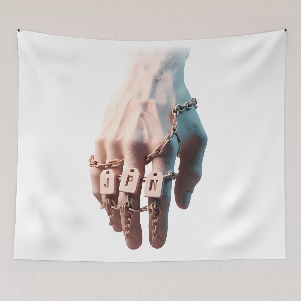 Item preview, Hand with JPN Plaques  designed and sold by Glariix.