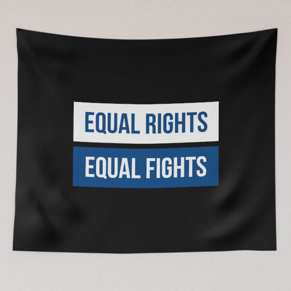 Item preview, Equal Rights, Equal Fights. designed and sold by GiveMeMood.