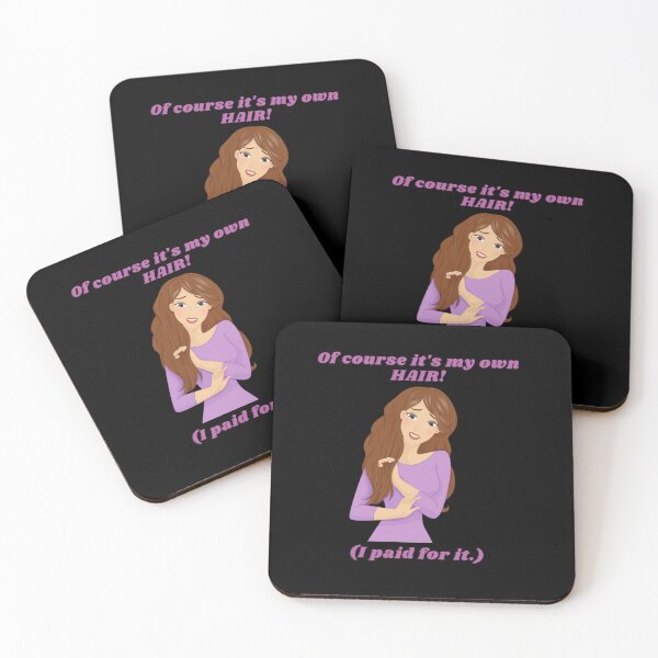 Item preview, Sass & Strands - 'My Own Hair' Cheeky Illustration designed and sold by SmartDesignByBB.