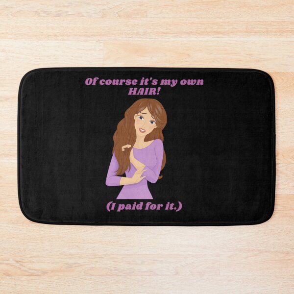 Item preview, Sass & Strands - 'My Own Hair' Cheeky Illustration designed and sold by SmartDesignByBB.