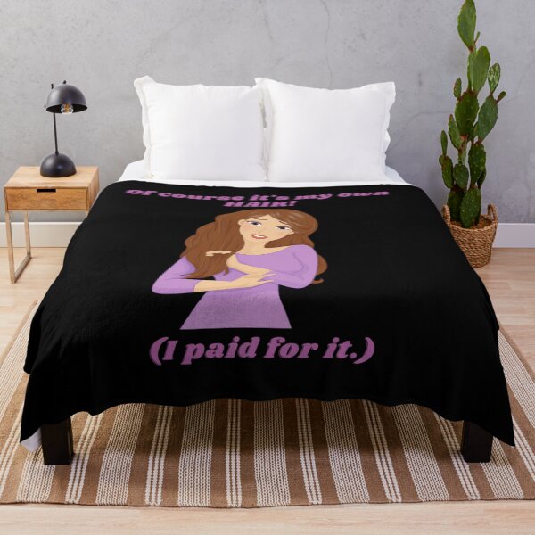 Item preview, Sass & Strands - 'My Own Hair' Cheeky Illustration designed and sold by SmartDesignByBB.