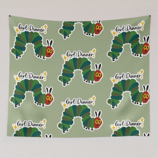 Item preview, Girl Dinner Caterpillar  designed and sold by M-2Designs.