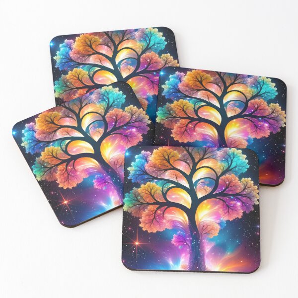 Item preview, Colorful Fractal Tree 02 designed and sold by mhfoto.