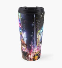 Taza de viaje Noche de la ciudad de Nueva York