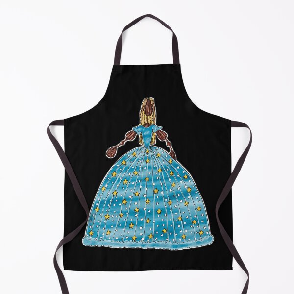 Artikelvorschau, Glitzerndes Ballkleid mit Seestern entworfen und verkauft von Rohvanah The Drawn Doll.
