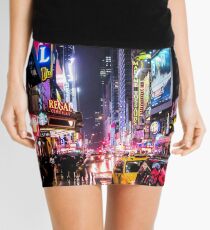 New York City Night Mini Skirt