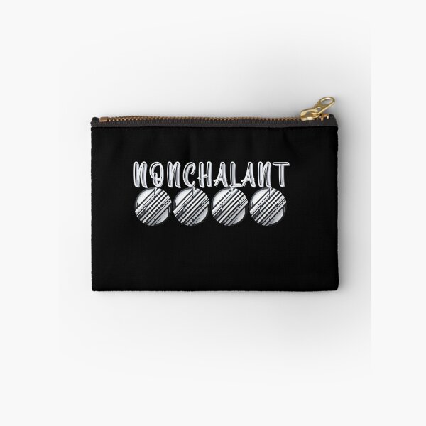 Item preview, "Sleek Nonchalant Striped Reflection Typography" designed and sold by ChromaticBlend.