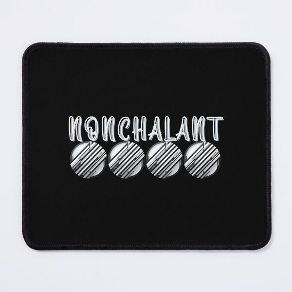 Item preview, "Sleek Nonchalant Striped Reflection Typography" designed and sold by ChromaticBlend.