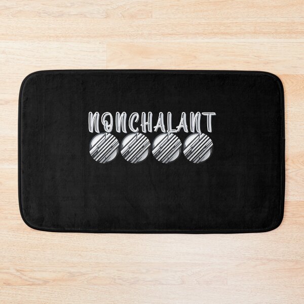 Item preview, "Sleek Nonchalant Striped Reflection Typography" designed and sold by ChromaticBlend.