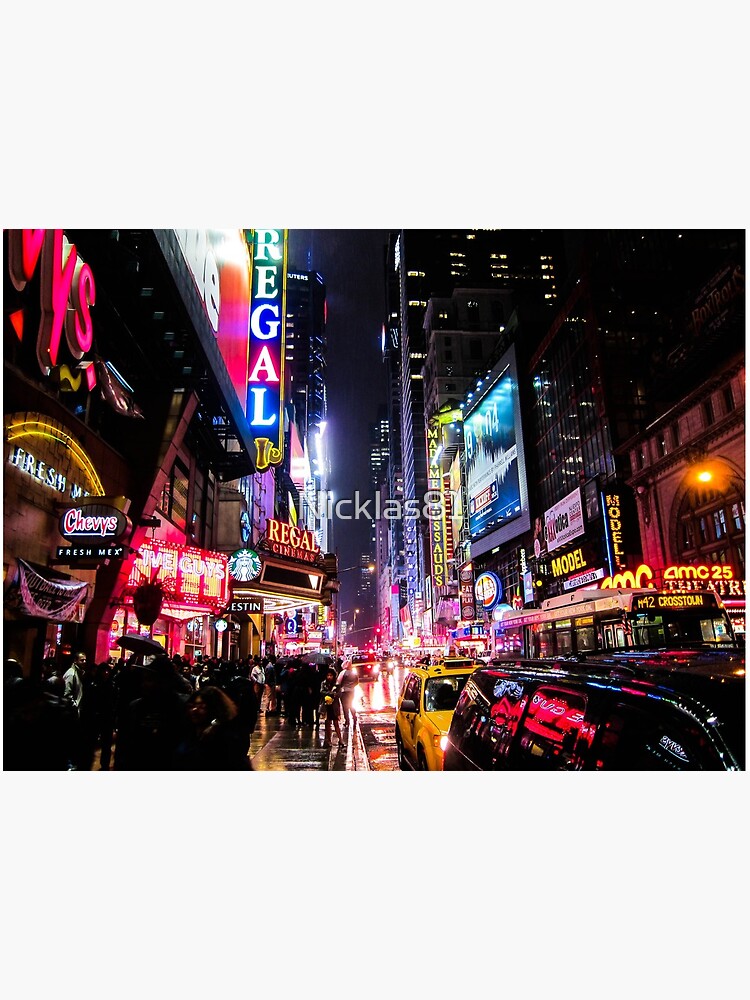 Thumbnail 2 von 2, Galeriedruck, New Yorker Nacht designt und verkauft von Nicklas81.