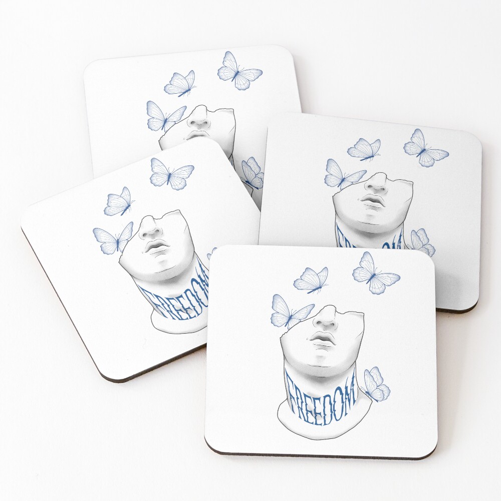 Item preview, Coasters (Set of 4) designed and sold by InkVee.