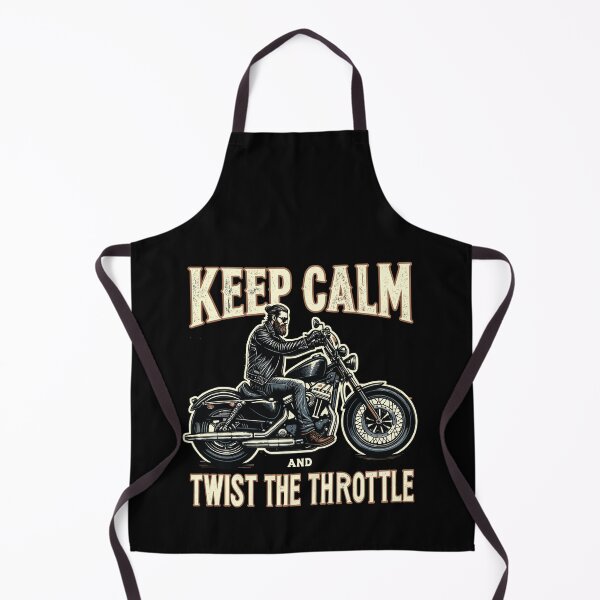 Item preview, Vintage Classic Biker - Keep Calm & Twist Throttle Bike Lovers designed and sold by CG Studio.
