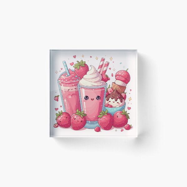 Item preview, Strawberry milkshake designed and sold by gittuska11.