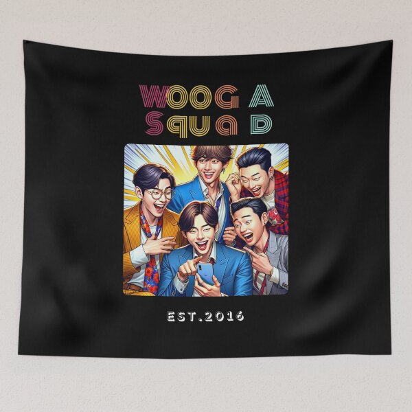 Item preview, Wooga Squad - Comic Book Style designed and sold by H  Schneiter.