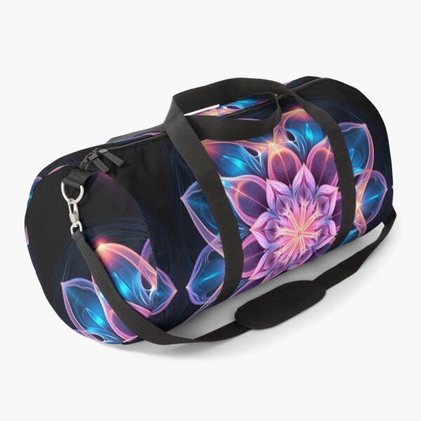 Item preview, Crystallography Lilly flower in shades of pink and blue designed and sold by dcrc.