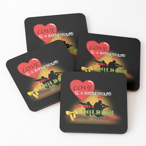 Item preview, Army - Fire - Soldier of Love w White Txt X 300 designed and sold by Military Insignia Products.