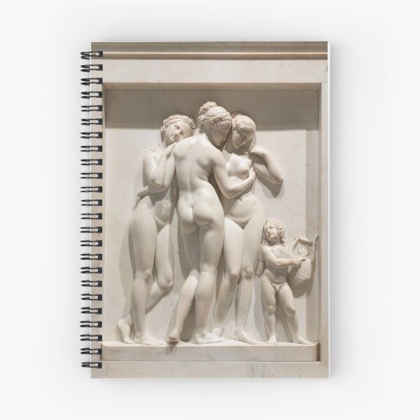 Item preview, The Three Graces by sculptor Thorvaldsen. designed and sold by Paolo Modena Photography    -   Fine Italian Art.