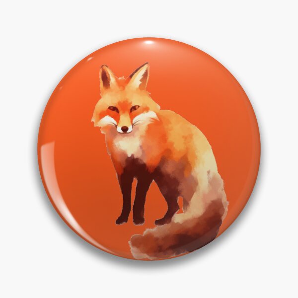 Item preview, Orange Fox Sitting And Looking Around designed and sold by jenmountainen.